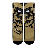 UCF Rock'em Knightro Split Face Mascot Socks