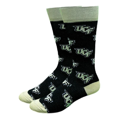 UCF All Over Logo Socks