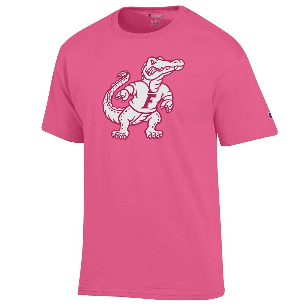 Florida Champion Pink Standing Gator Tee