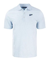 Auburn Script Cutter & Buck Symmetry Print Polo