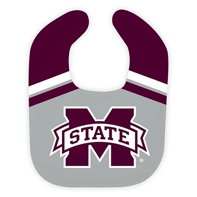 Mississippi State Wee Ones Jersey Soft Bib