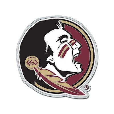 Florida State Wincraft Color Chrome Emblem