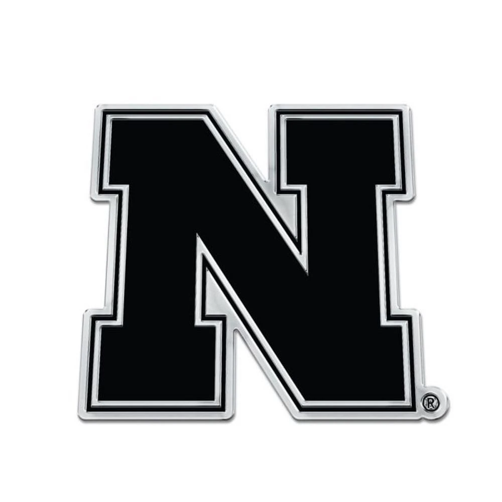 Nebraska Wincraft Chrome Emblem