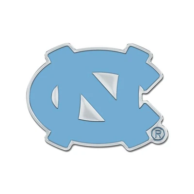 UNC Wincraft Color Chrome Emblem