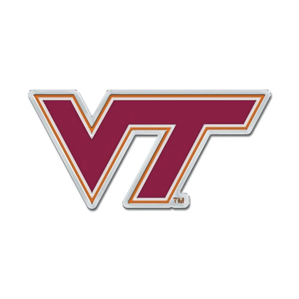 Virginia Tech Wincraft Color Chrome Emblem