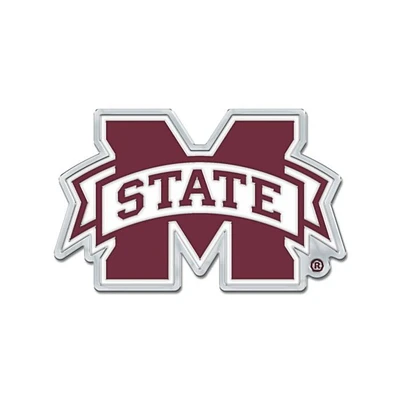 Mississippi State Wincraft Color Chrome Emblem