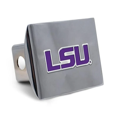 LSU Tigers Wincraft Chrome Color Hitch Cover