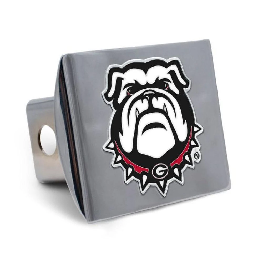 Georgia Wincraft Chrome Dawg Hitch Cover