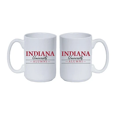 Indiana 15 Oz Alumni Mug