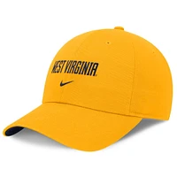 West Virginia Nike Sideline Club Unstructured Tri-Glide Cap