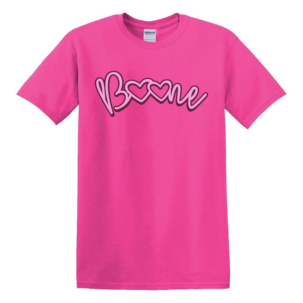 Boone Script Heart Arch Tee