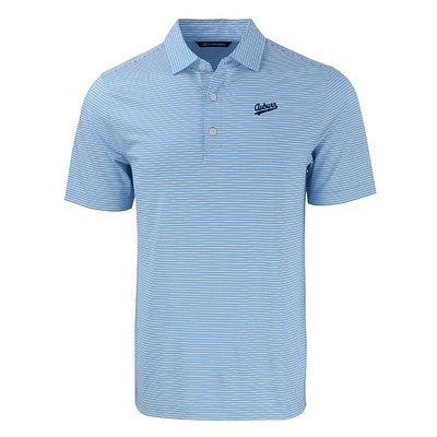 Auburn Cutter & Buck Script Forge Double Stripe Polo