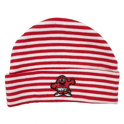 Western Kentucky Infant Striped Knit Cap