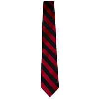 Black and Red Striped Tie