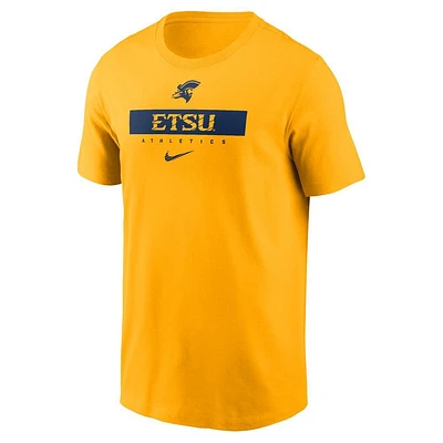 ETSU Nike Dri-Fit Cotton Team Issue Tee