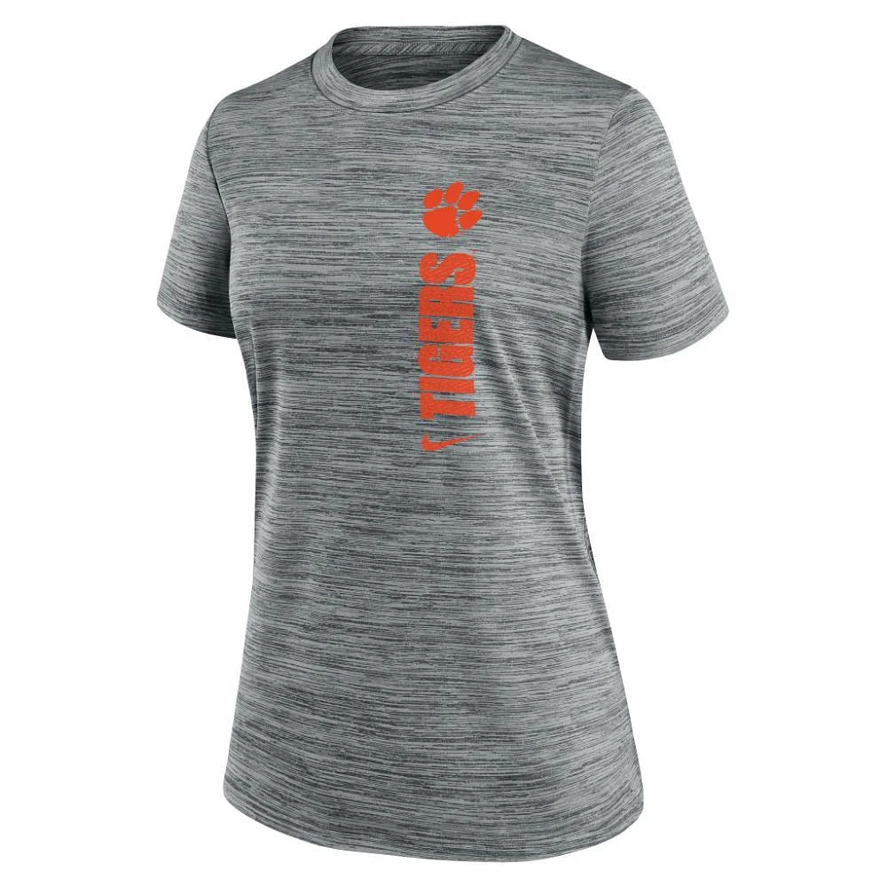 Clemson Nike Women's Dri-Fit Team Issue Velocity Crew