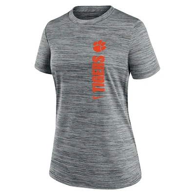 Clemson Nike Women's Dri-Fit Team Issue Velocity Crew