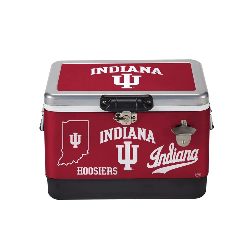 Indiana Indigo Falls 26 Quart Medley Metal Cooler