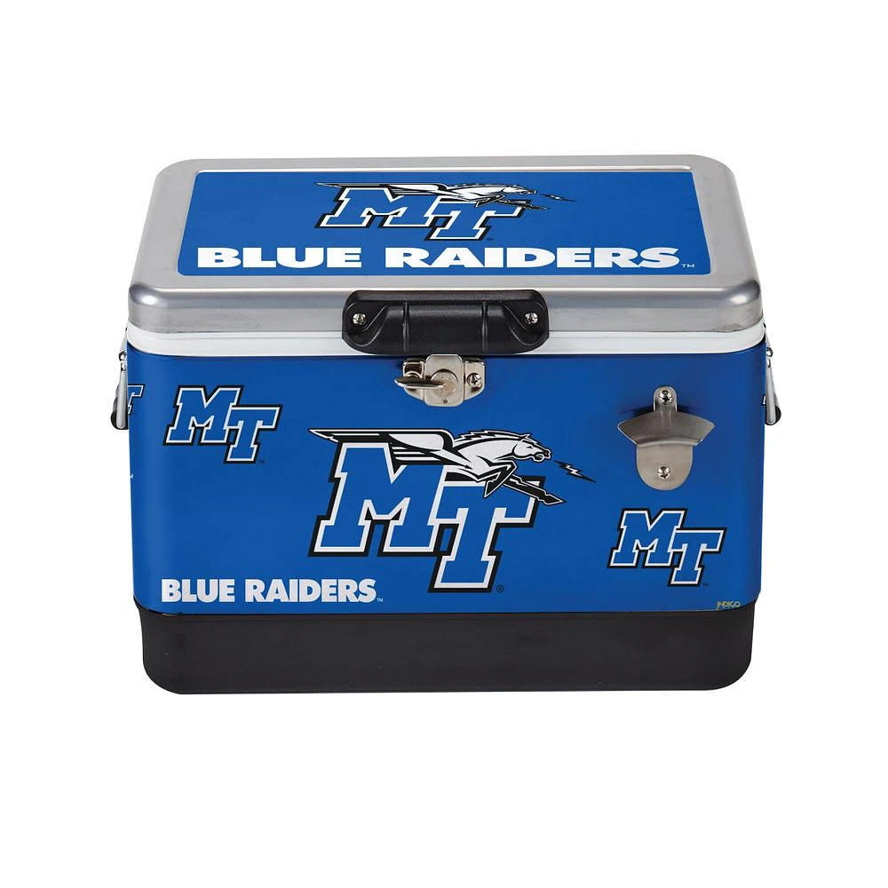 MTSU Indigo Falls 26 Quart Medley Metal Cooler