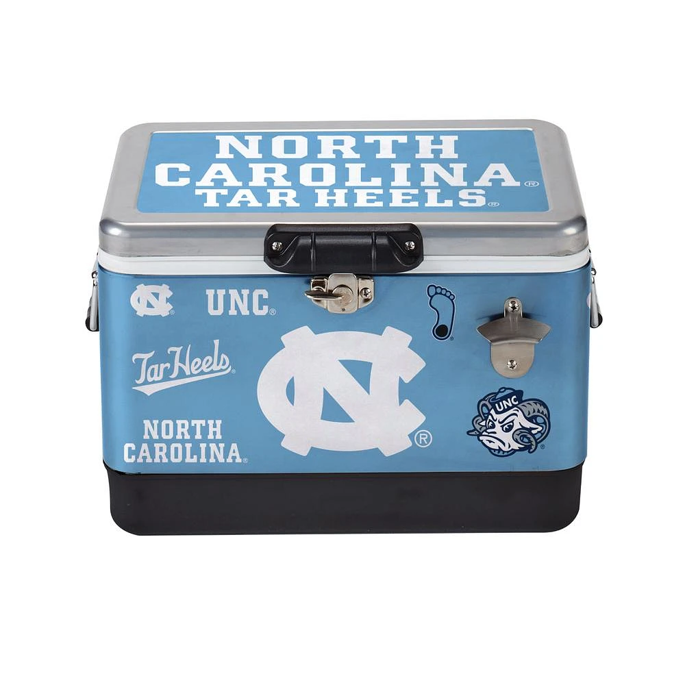 UNC Indigo Falls 26 Quart Medley Metal Cooler