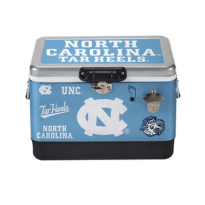 UNC Indigo Falls 26 Quart Medley Metal Cooler