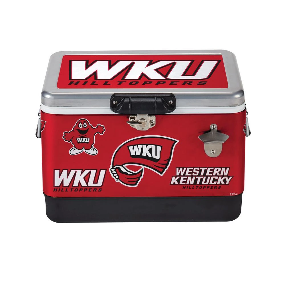 Western Kentucky Indigo Falls 26 Quart Medley Metal Cooler