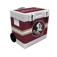 Florida State Indigo Falls 37 Quart Rotomolded Wheeled Cooler