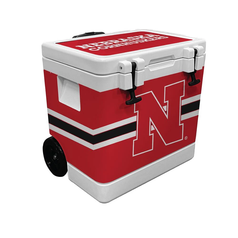 Nebraska Indigo Falls 37 Quart Rotomolded Wheeled Cooler