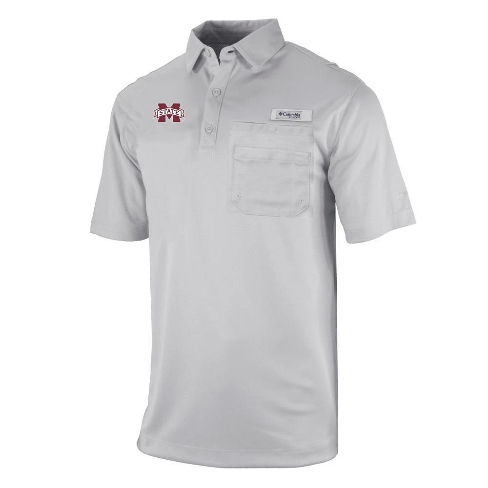 Mississippi State Columbia Flycaster Pocket Polo