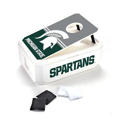 Michigan State Indigo Falls 37 Quart Cornhole Cooler