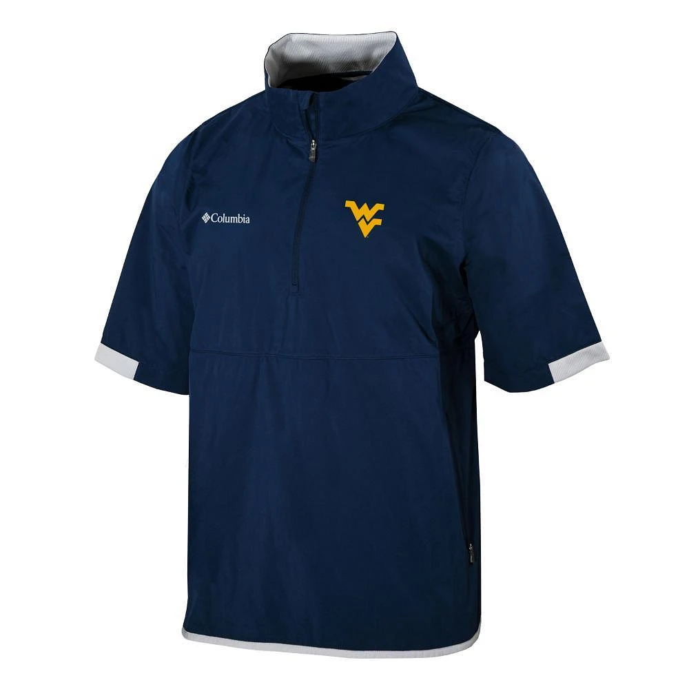 West Virginia Columbia Big Shot Windbreaker