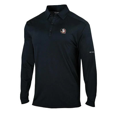 Florida State Columbia Pin High Long Sleeve Polo