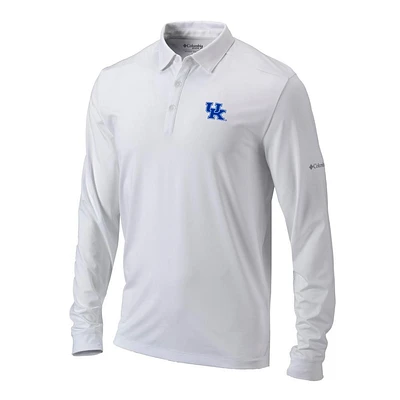 Kentucky Columbia Pin High Long Sleeve Polo