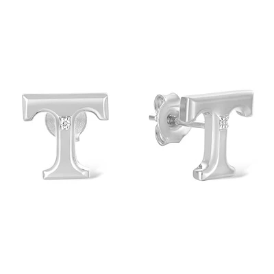 Tennessee Silver with Diamond Accent Ear Rings