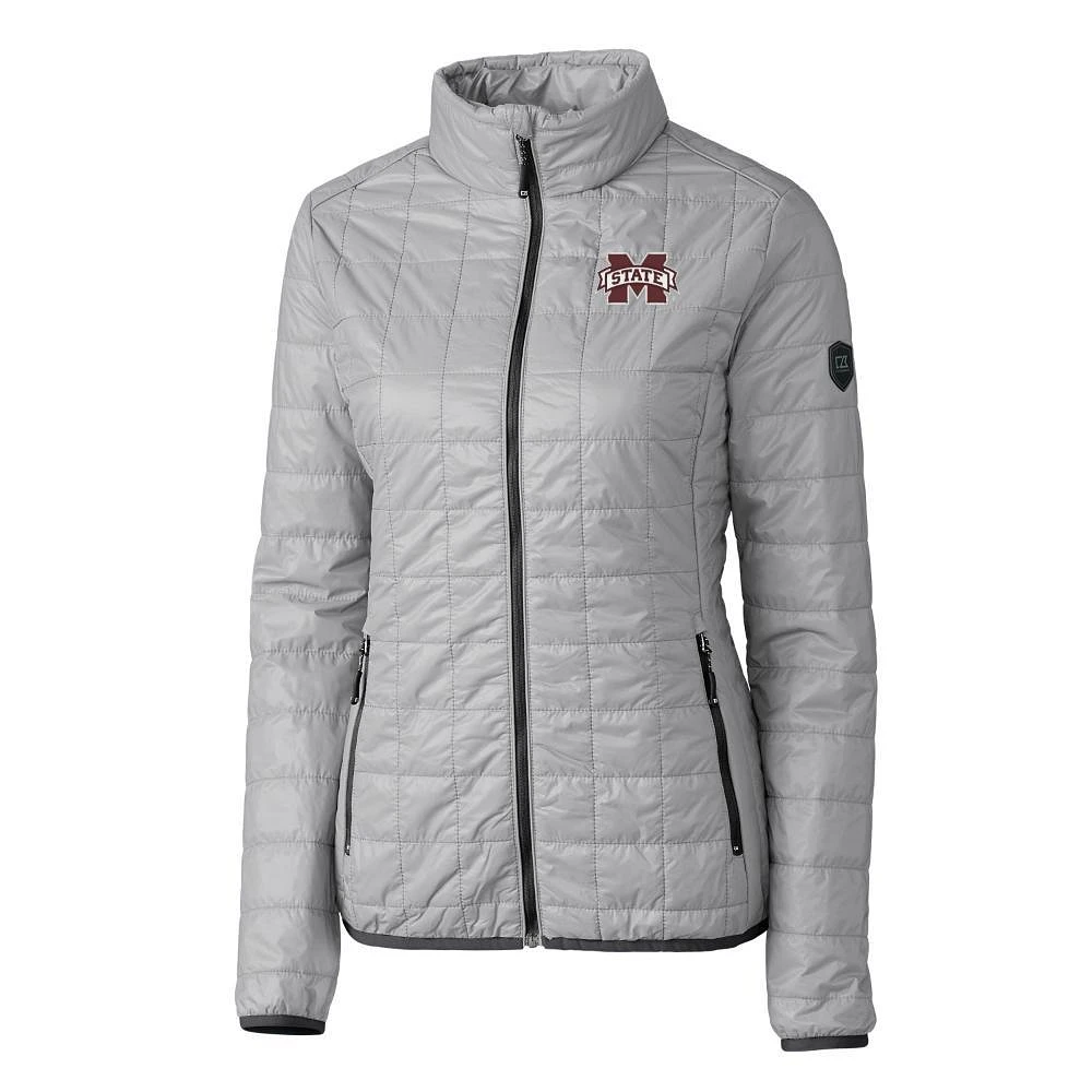 Mississippi State Cutter & Buck Women's Rainier PrimaLoft Eco Insulated Puffer Jacket