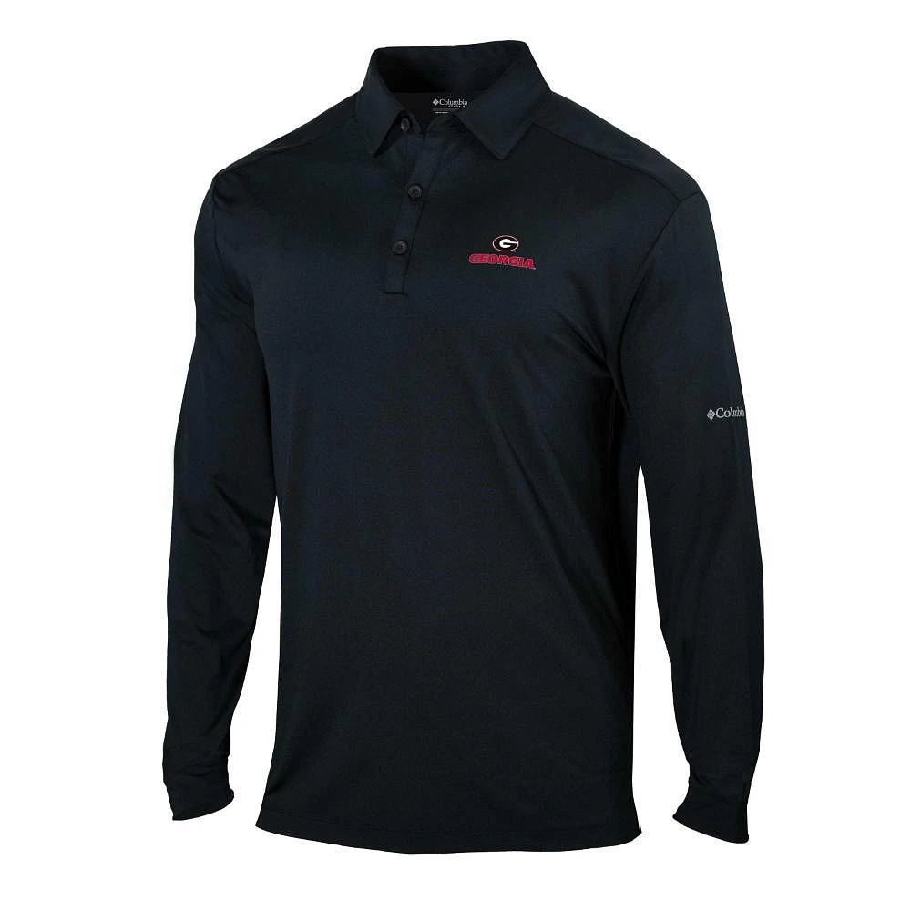 Georgia Columbia Pin High Long Sleeve Polo