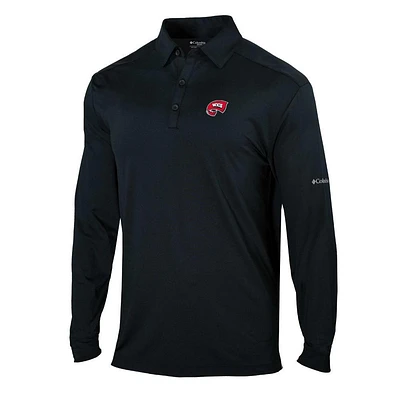 Western Kentucky Columbia Pin High Long Sleeve Polo
