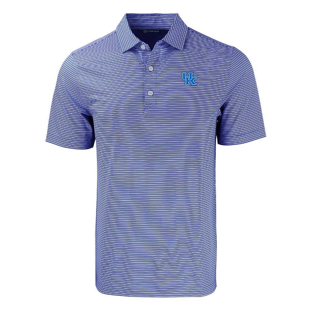 Kentucky Cutter & Buck Forge Eco Double Stripe Stretch Recycled Polo