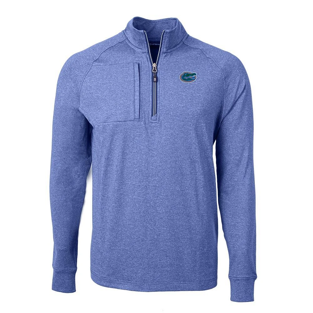 Florida Cutter & Buck Adapt Eco Knit Heather 1/4 Zip Pullover