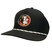 Florida State Pukka Vault UV Lite High Crown Rope Seminole Head Adjustable Cap