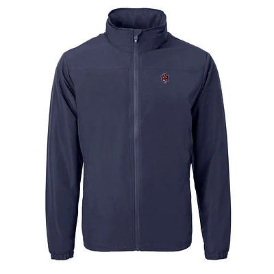 Auburn Cutter & Buck Vault Charter Eco Recycled Full Zip Jacket