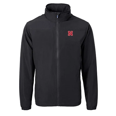 Nebraska Cutter & Buck Charter Eco Recycled Full Zip Jacket