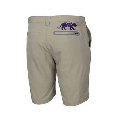 LSU Cutter & Buck Bainbridge Sport Tech Shorts