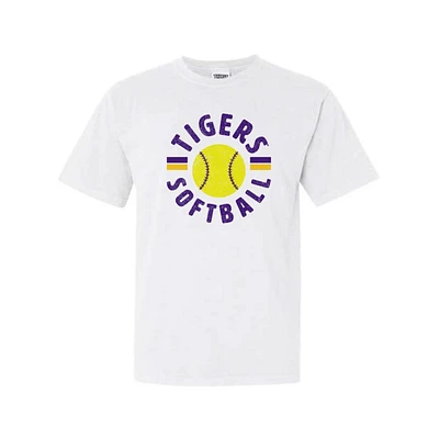 LSU Softball Est Comfort Colors Tee