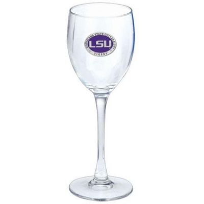 LSU Heritage Pewter Wine Glass