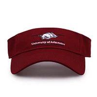 Arkansas The Game Circle Split Bar Velcro Visor