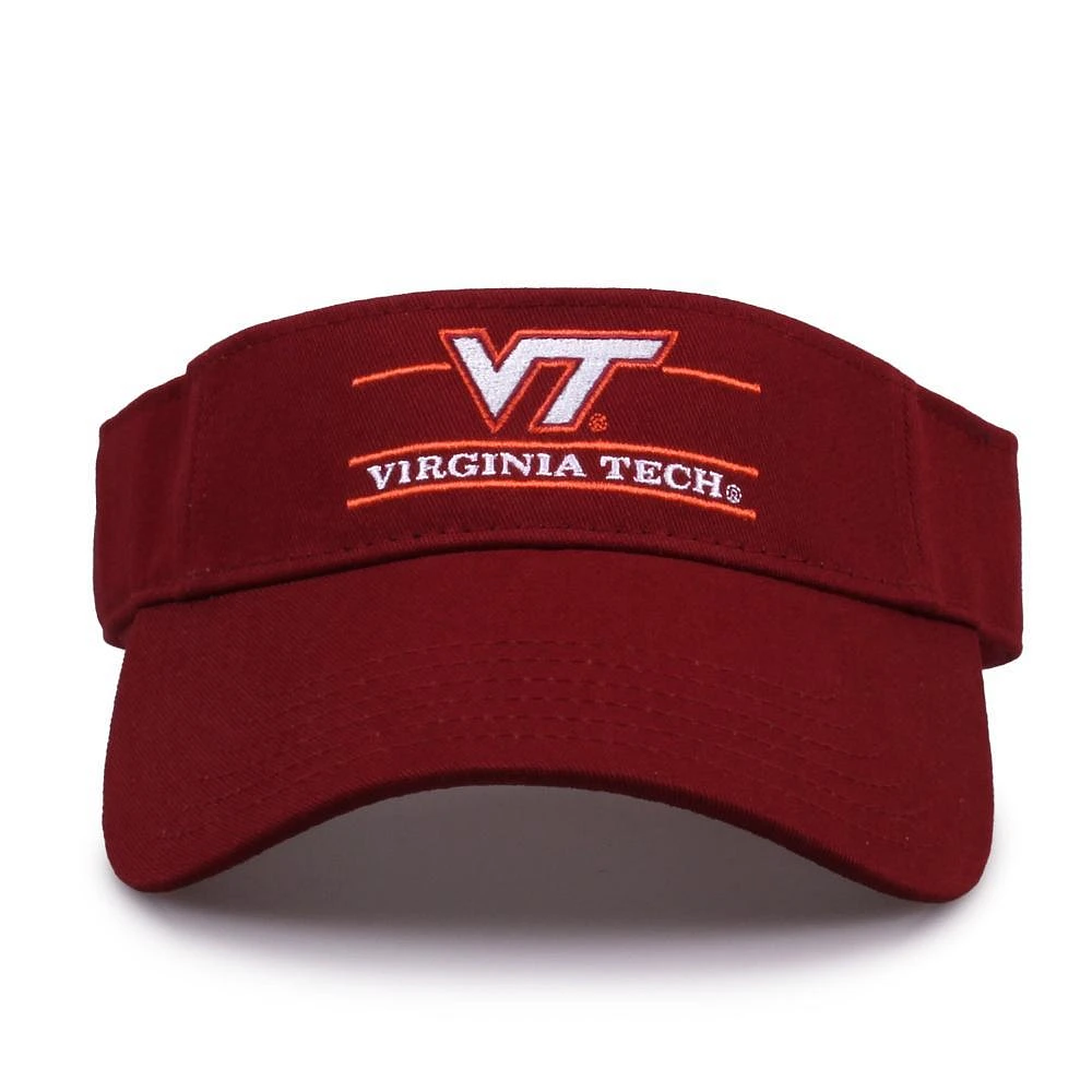 Virginia Tech The Game Circle Split Bar Velcro Visor
