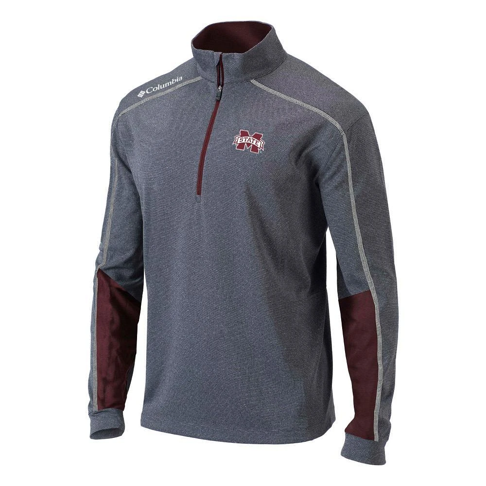 Mississippi State Columbia Heathered Shotgun 2.0 1/4 Zip Pullover