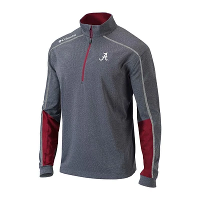 Alabama Columbia Heathered Shotgun 2.0 1/4 Zip Pullover