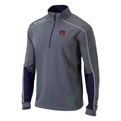 Auburn Columbia Heathered Shotgun 2.0 1/4 Zip Pullover